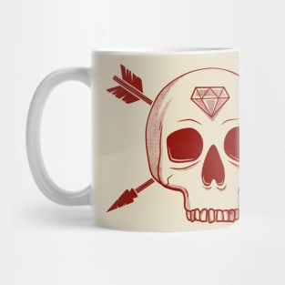 Skull Arrows Mug